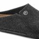 2. Birkenstock Zermatt Cozy Home Anthracite Wool Felt Slippers Regular Wide (1014938)