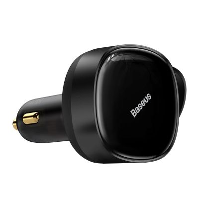 4. Baseus Enjoyment 2in1 car charger 30W black (CGTX000001)