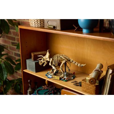 19. LEGO Jurassic World 77985 - Dinosaur Skeletons: Triceratops