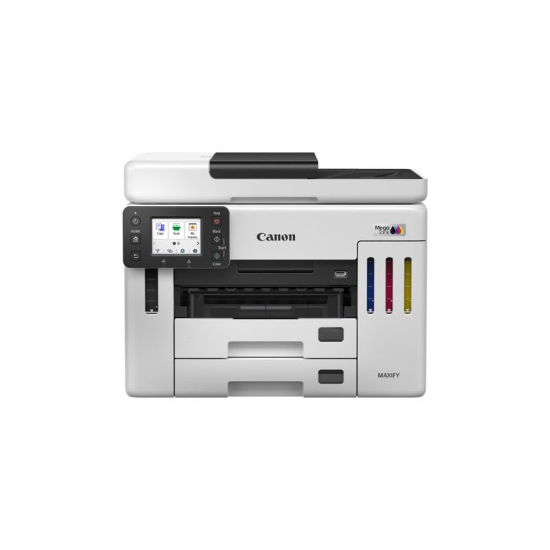 49. Canon MAXIFY GX 7150 Printer, Inkjet, Color Printing, 600 x 1200 DPI, A4, Direct Print, White