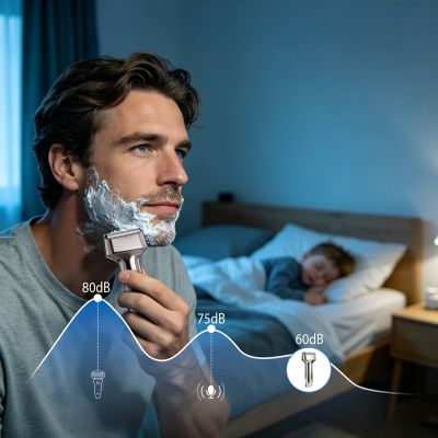 11. MAXGROOM WF-2037D foil electric shaver IPX7 - silver