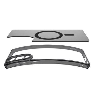 6. Spigen Ultra Hybrid Mag Case with MagSafe for Samsung Galaxy S25 Edge - Black Translucent