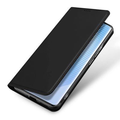 4. Dux Ducis Skin Pro case for Honor Magic5 flip cover card wallet stand black