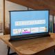 6. MACLEAN PORTABLE PROJECTION SCREEN, COMPACT, DESKTOP, 40", 16:9, MC-962