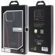 10. Audi Genuine Leather case with MagSafe for iPhone 15 Pro Max - black and red