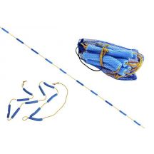 Flexible high jump bar