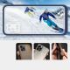 3. Clear 3in1 case for Samsung Galaxy A03s (166) frame gel cover blue