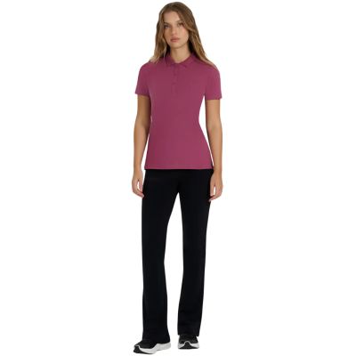 9. Women's polo shirt 4F F554 burgundy 4FWAW25TPTSF554 60S