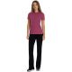 9. Women's polo shirt 4F F554 burgundy 4FWAW25TPTSF554 60S