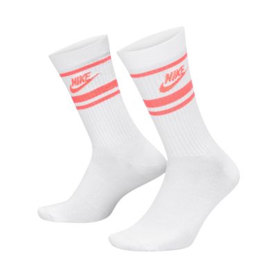 5. Nike NK Nsw Everyday Essential CR Socks 3 Pairs White DX5089 100