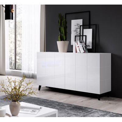 4. 2D REJA chest of drawers white gloss/white gloss
