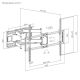 7. Equip 650342 TV Mount 177.8 cm (70") Black