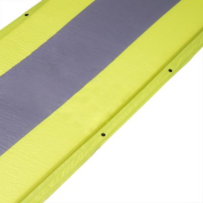 4. NILS CAMP NC4349 Self-inflating mat with pillow Green-gray