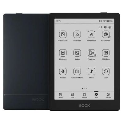 5. Onyx Boox Go 6" Carta 1300 32GB Wi-Fi Black Ebook Reader