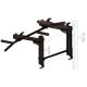 19. BENCHK PB3B 6-Handle Adjustable Metal Pull-Up Bar