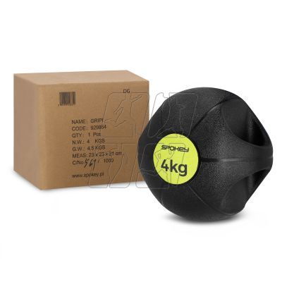 6. Gripi medicine ball. 4kg Spokey 929864