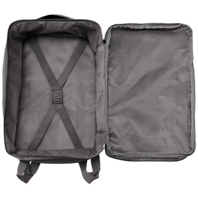 8. Graphite Airplane Backpack with Laptop Compartment SEMI LINE