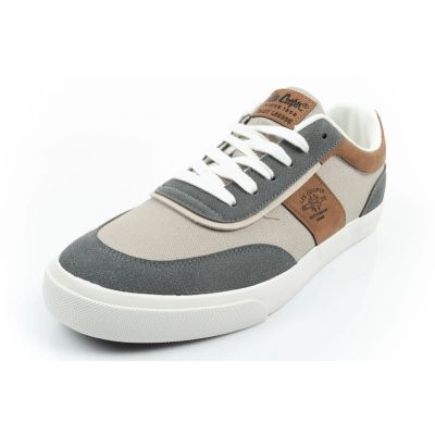 3. Lee Cooper men's sneakers, fashionable, comfortable, durable, gray