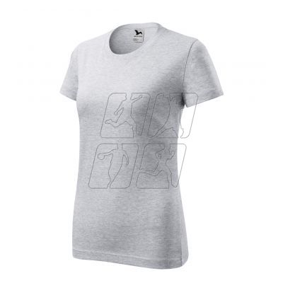 Malfini Classic New W T-shirt MLI-13303 light gray melange