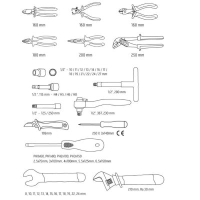19. NEO tools 01-311 tool box