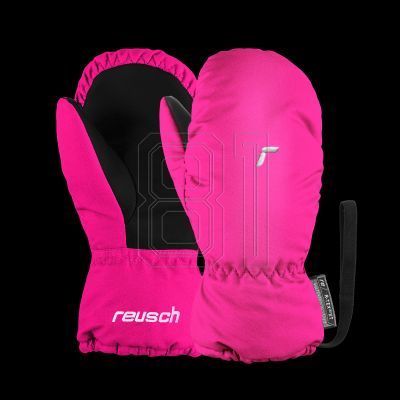 4. Reusch Olly R-TEX® XT Mitten Children's Ski Gloves Velcro Waterproof Insulated Pink (61/85/588/3350)