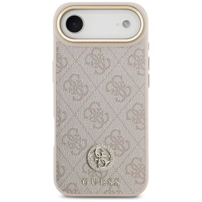 3. Guess 4G Strass Logo MagSafe Case for iPhone Air - Pink