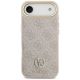 3. Guess 4G Strass Logo MagSafe Case for iPhone Air - Pink