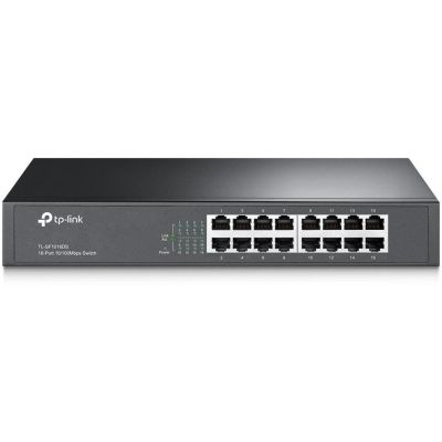 10. Switch TP-LINK TL-SF1016DS (16x 10/100Mbps)