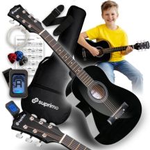 SUPRIMO JRA SET BK acoustic guitar 1/4 black