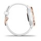 2. Garmin Venu 2S Watch (40 mm) Rose Gold Stainless Steel Bezel / White Case / Silicone Band