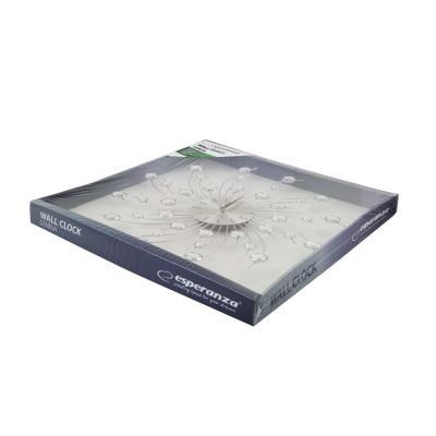 5. Esperanza Geneva EHC004 wall clock (silver)