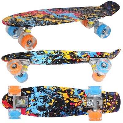 14. PLASTIC SKATEBOARD 22 INCHES ENERO GRAFFITI LED 1030845