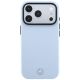 3. Mercedes Leather Semi Wrap Wood Effect MagSafe Case for iPhone 17 Pro Max / 18 Pro Max - Blue