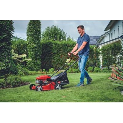 3. Einhell GC-PM 40/2 S Push Lawn Mower Gasoline Black, Red