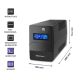 15. QOLTEC UPS 450VA | 240W | LCD | USB | RJ45