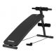 2. ZIPRO SLANT Flat Workout Bench Adjustable Backrest Gym, Home Black
