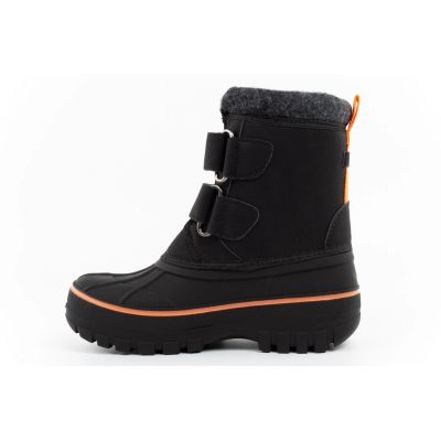 3. Lee Cooper Kids’ Winter Snow Boots, Black, Insulated, with Velcro Fastening