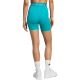 3. adidas Techfit Turquoise Women's Shorts JW7561