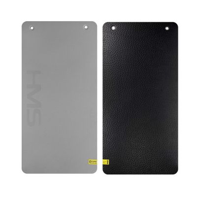 3. HMS MFK01 Gray-Black Club Fitness Mat with Holes