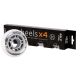 18. PU 70x24 82A WHITE WHEELS (4 pcs.) NILS EXTREME