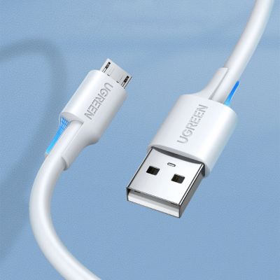4. Ugreen US289 60141 micro USB / USB-A cable 1m - white