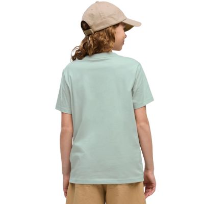 4. Puma ESS Centered Cat Logo Tee for Kids Mint 692972 29
