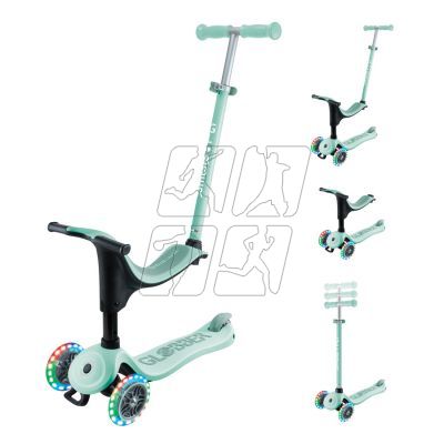 Scooter with seat GO•UP SPORTY LIGHTS (452-706-4 S)