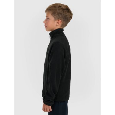 3. Regular fleece with stand-up collar for boys 4F 4FJRAW25TFLEM490-20S