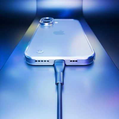 13. 3mk Just20g Clear Case for Apple iPhone 16 - transparent