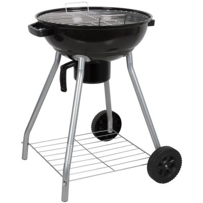 6. GARDEN GRILL REX STEEL BALL 46CM WITH ASHTRAY