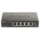 2. D-Link DGS-1100-05PDV2 Network Links Managed Gigabit Ethernet (10/100/1000) PoE Support Black