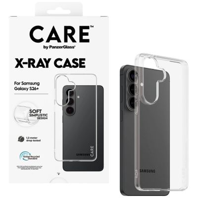 4. CARE by PanzerGlass X-Ray Case for Samsung Galaxy S26+ - Transparent