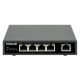 Switch Gigabit 4x RJ45 PoE+, 1x RJ45 Gigabit Uplink
