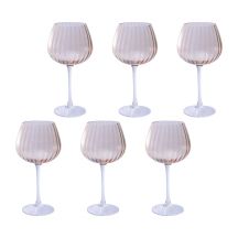 Set of 6 glasses ROSE&TULIPANI PRISMIA 460ml U20177611N24-Z (amber)